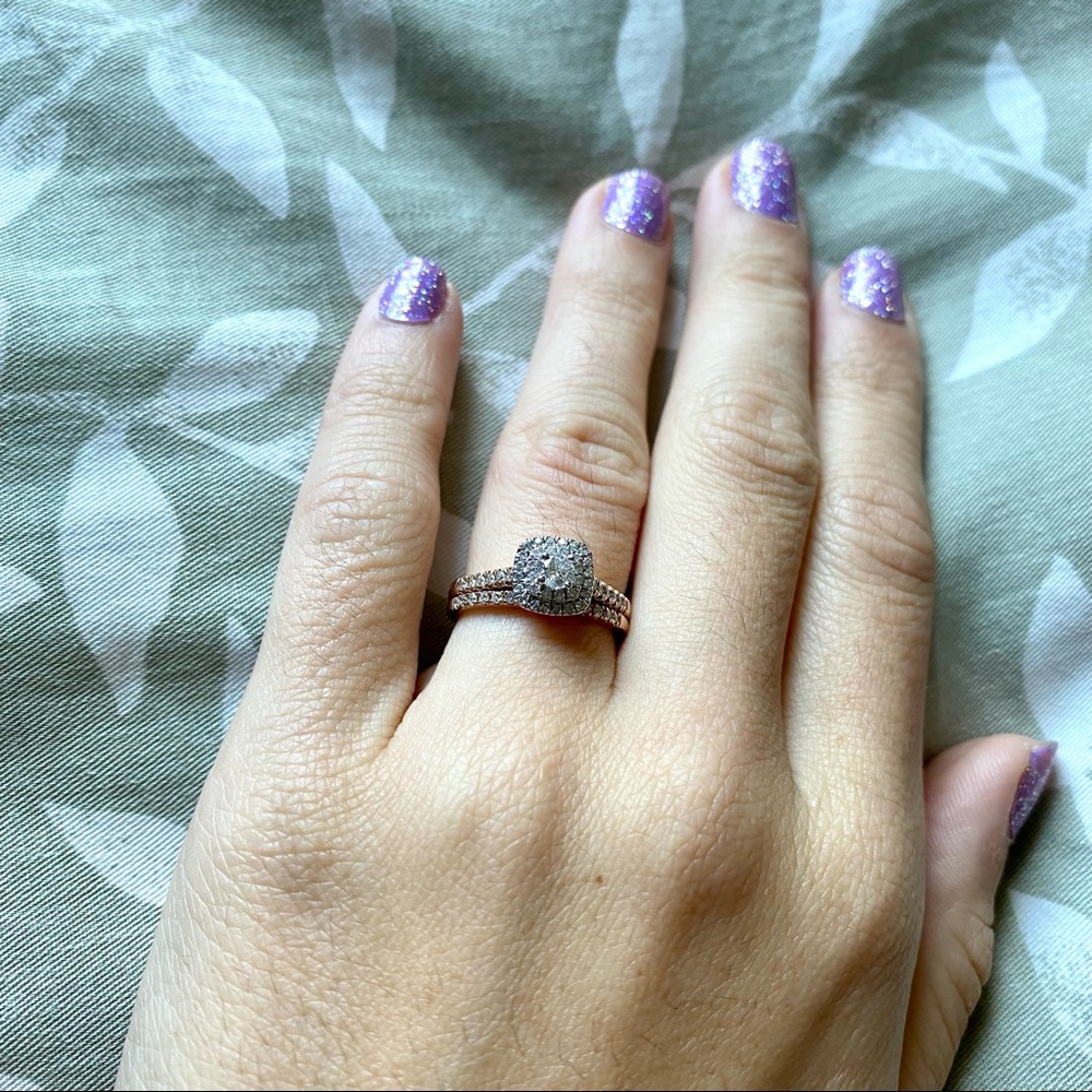 Bridal ring set - Picture 5 of 6